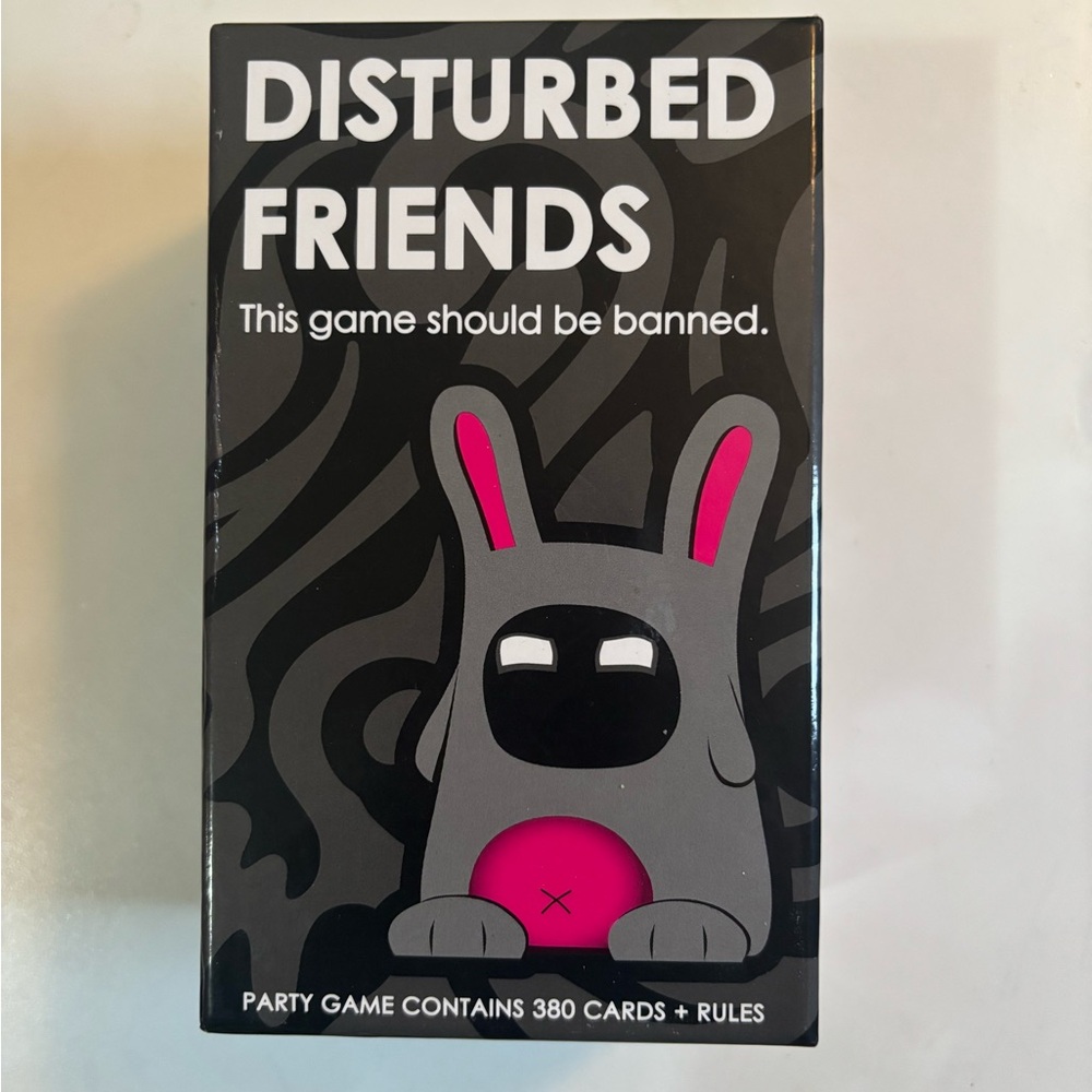 Disturbed Friends Adult Card Game
